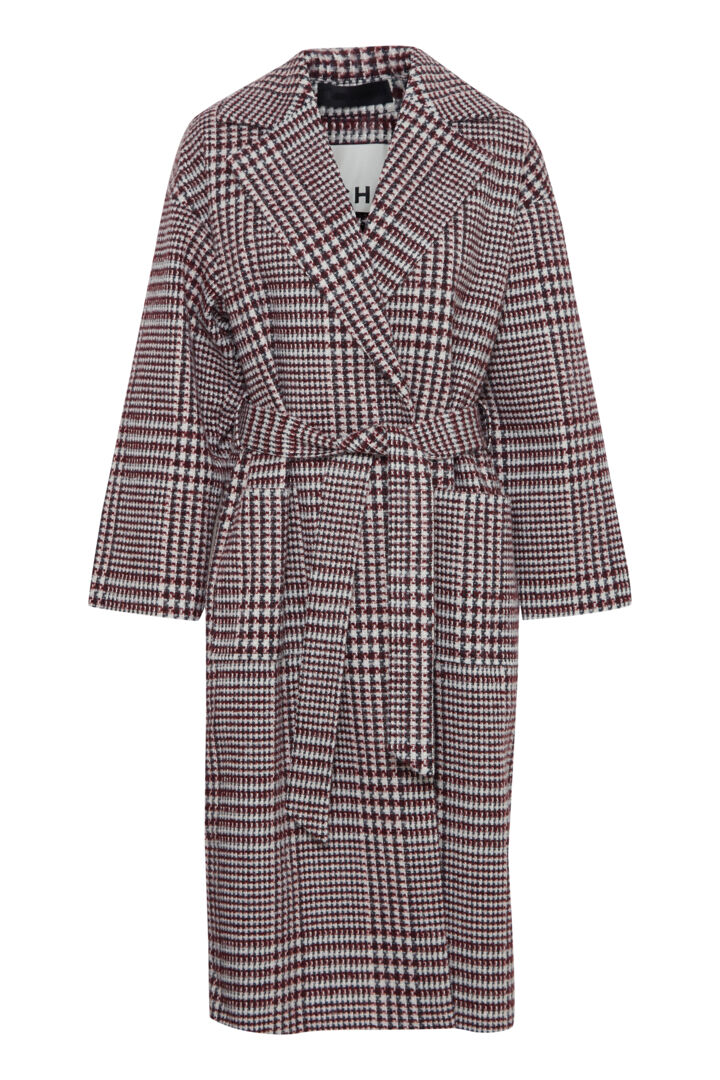 Jannet Check Coat