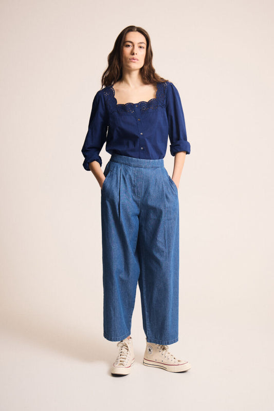 Denim Trouser - Ichi