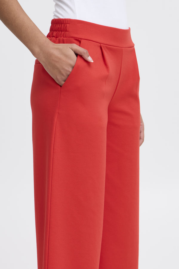 Kate Cropped Trouser - Geranium